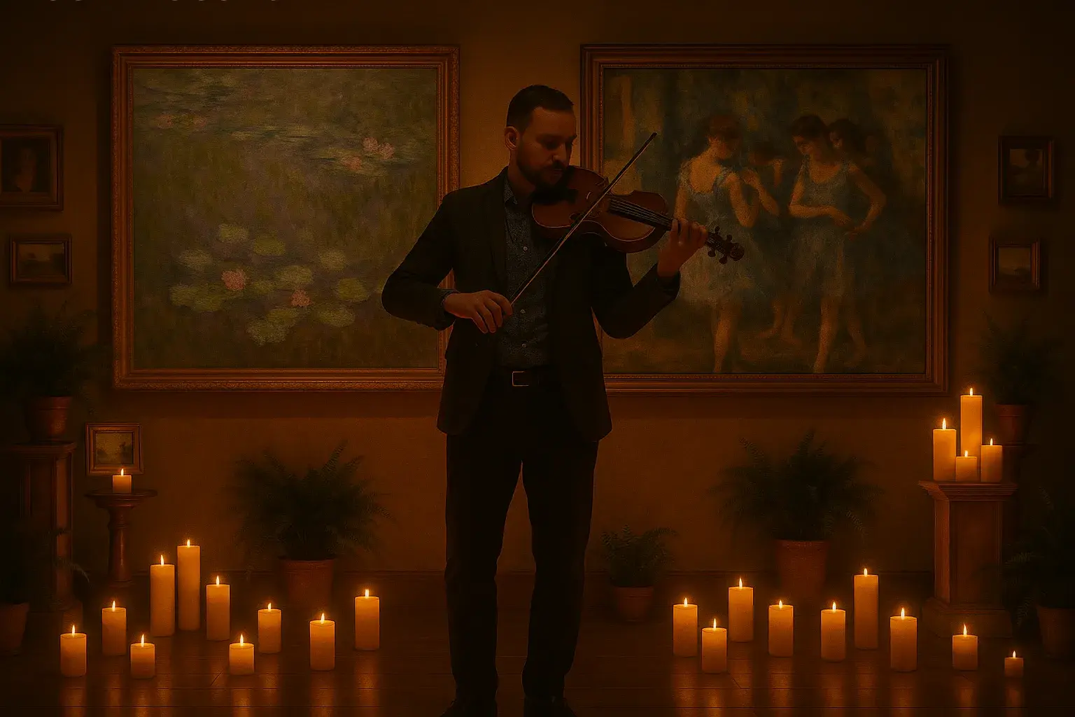 Билеты на камерный концерт при свечах в Перми