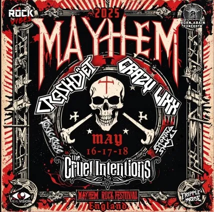 Фестиваль рок-музыки Mayhem 2025: Ночь скандинавского слиза и славы в Ноттингеме