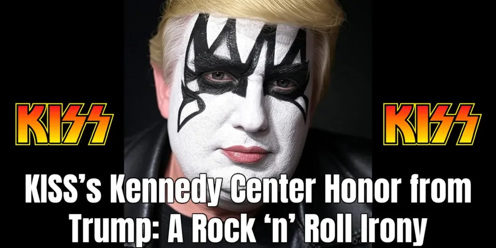 KISS получают награду Kennedy Center от Трампа: ирония рок-н-ролла