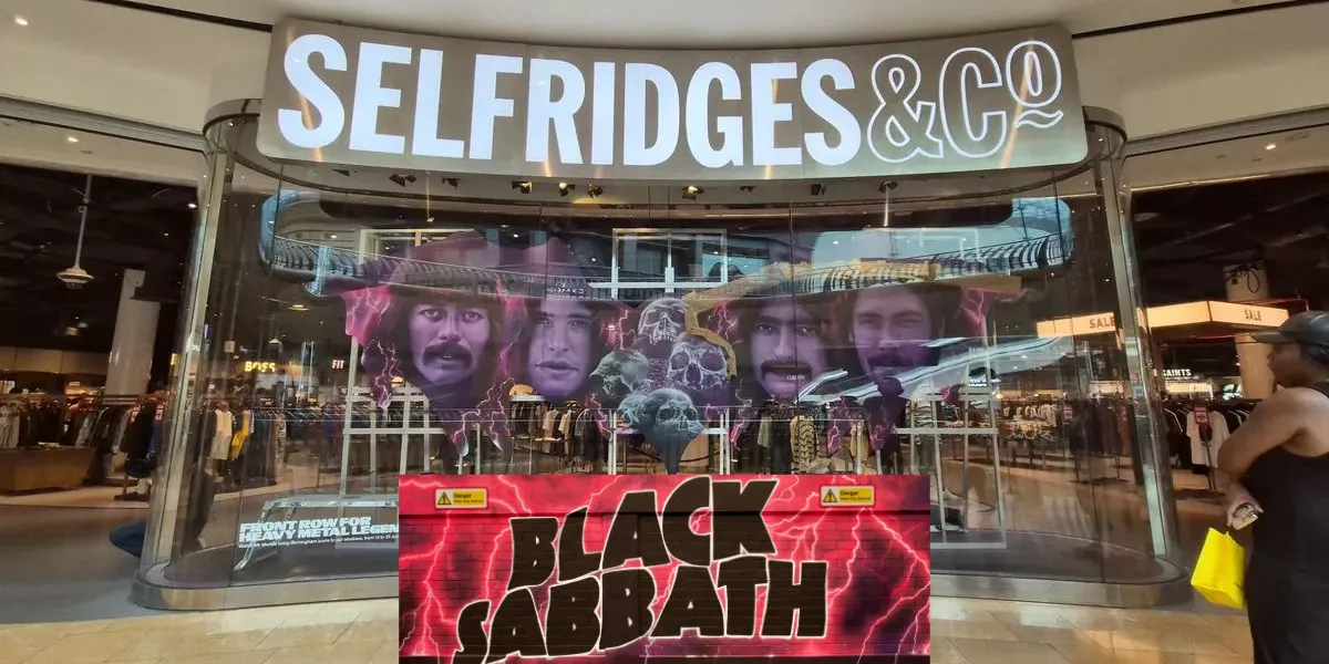 Возвращение к началу: Selfridges Birmingham устраивает хэви-метал дань уважения Black Sabbath