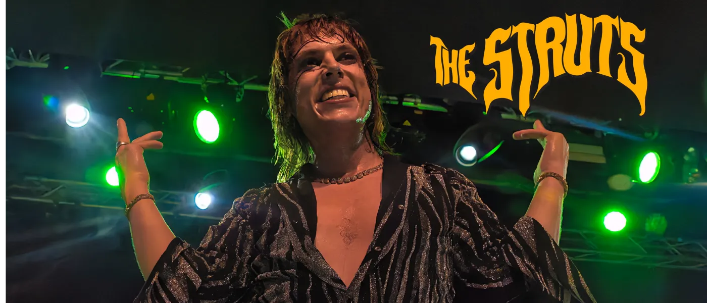 Замерзни, закричи и пой вместе: Легендарная ночь The Struts в Rock City