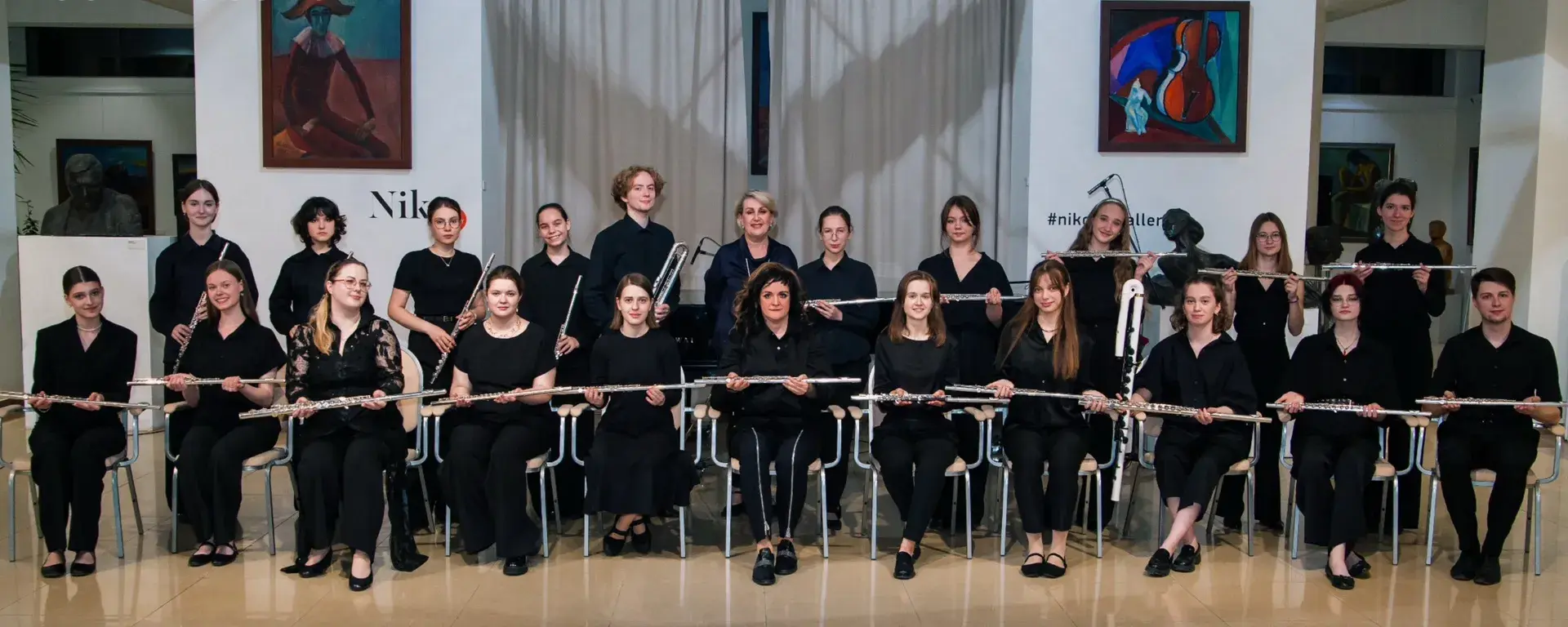 Концерт Московского оркестра флейт в Кал...