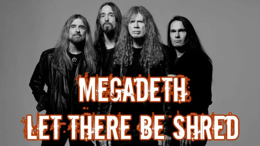 Megadeth зажигают: новый сингл "Let There Be Shred" и анонс финального альбома